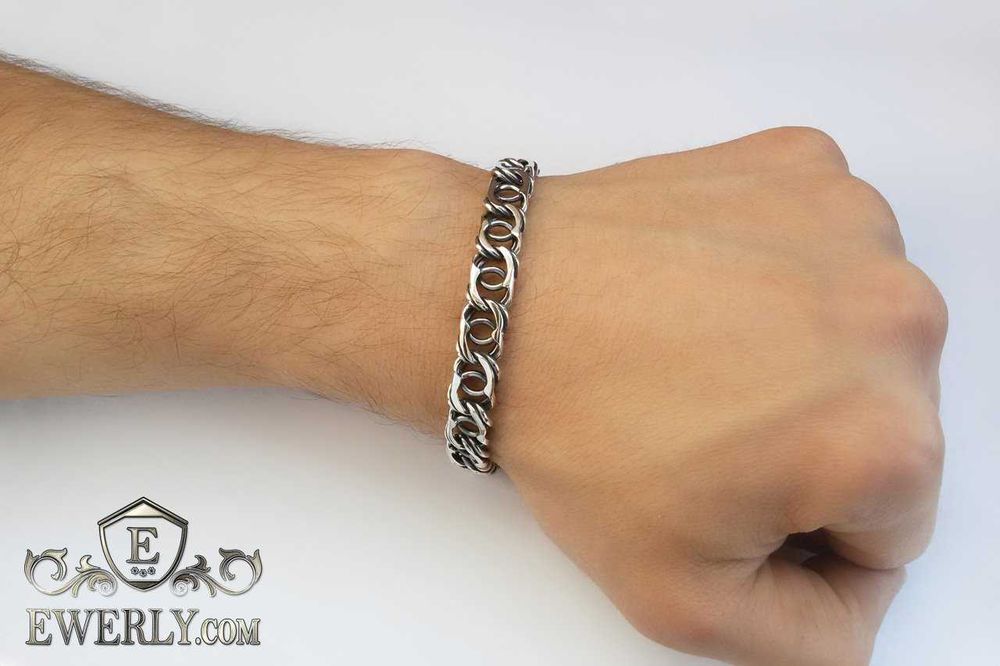 Серебряный браслет Арабский Бисмарк. Срібний браслет Арабський Бісмарк