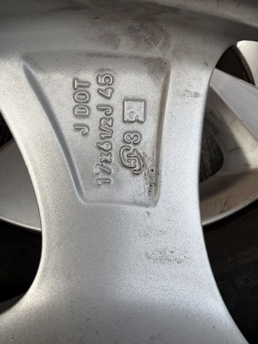 Felgi Aluminiowe TOYOTA CHR 5x114.3 ET45 6.5x17” CZUJNIKI TPMS idealne