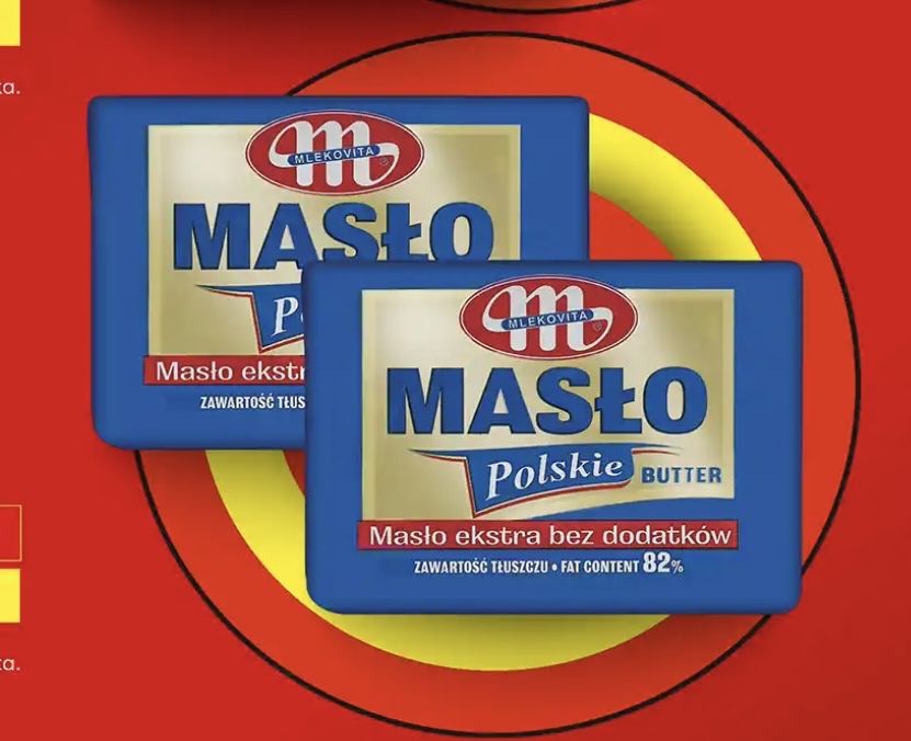 Масло польське mleczna dolina mlekovi 200 грам