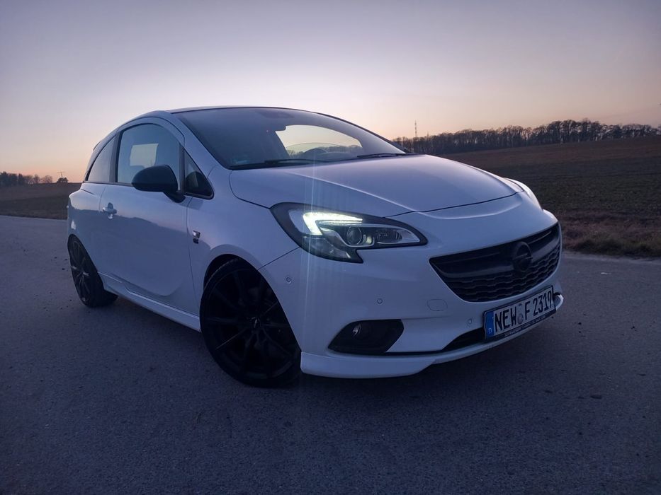 Opel Corsa OPC-Line 1.4b 150ps 6b 130tys.km  xenon Navi Alu 19 Biała