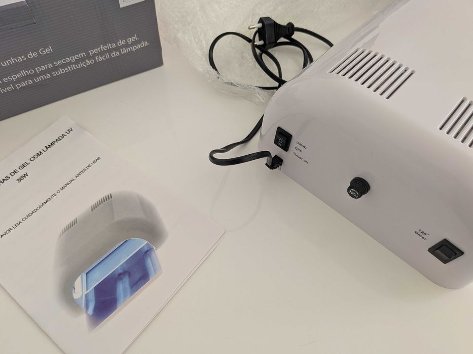 Secador de Unhas (lâmpada ultra violeta)