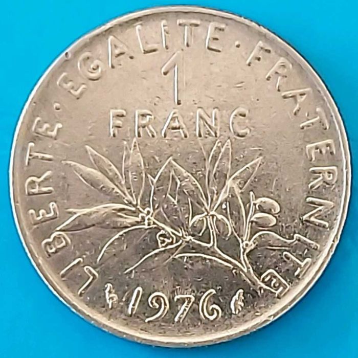 1 Franco de 1976, França