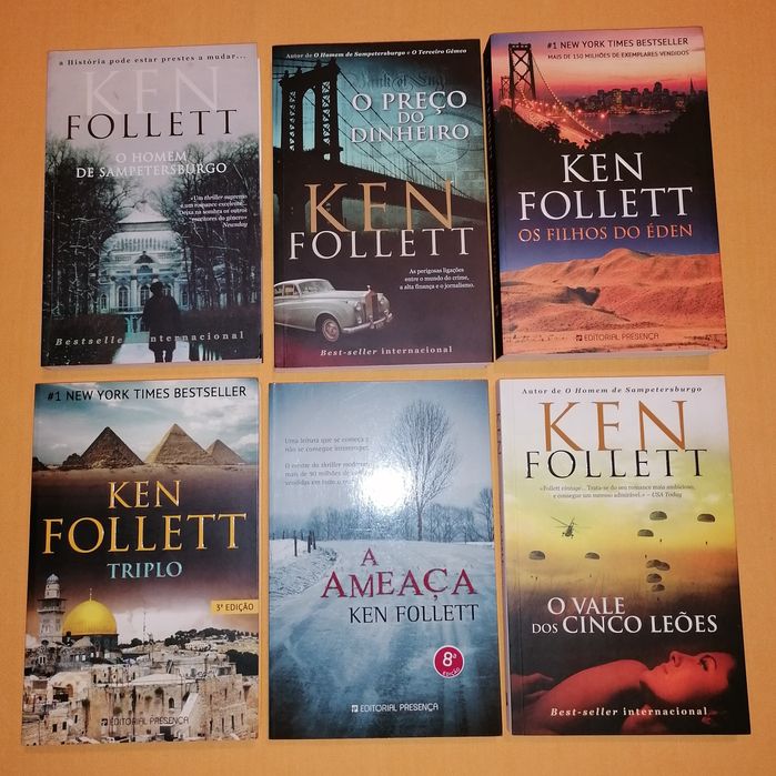 Vários Livros de ken Follet