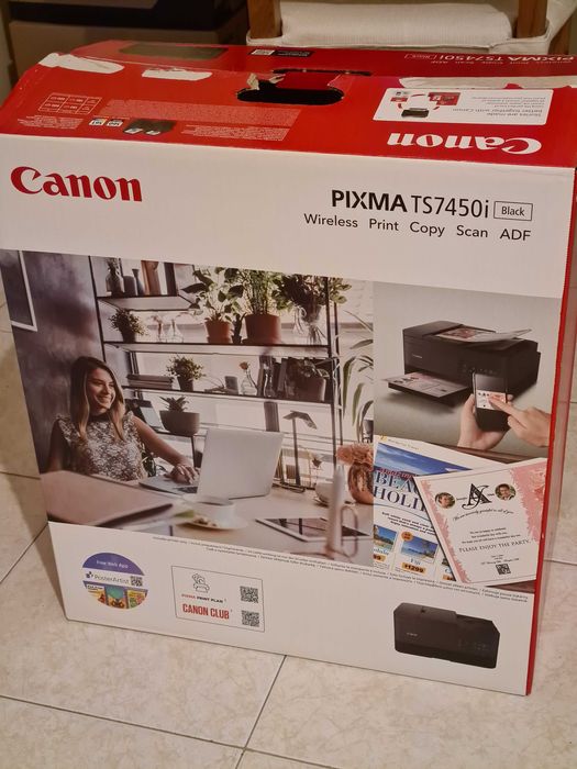 Canon PIXMA TS7450i Multifunções a Cores WiFi Duplex