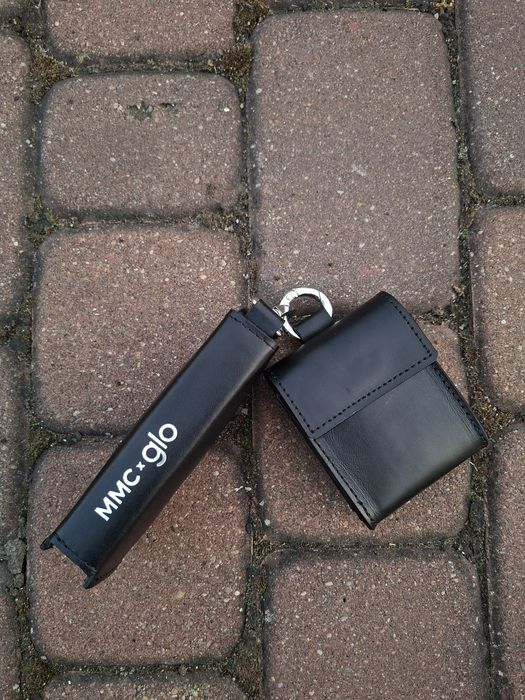 Skórzane etui MMC x Glo kolor czarny