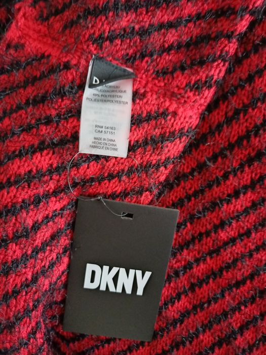 DKNY - szal, komin (nowy z metką)
