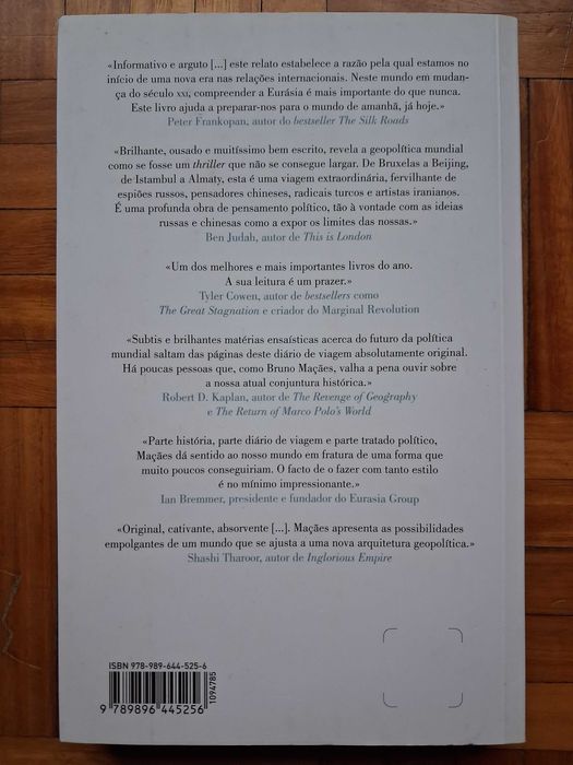 O Despertar da Eurásia. Bruno Maçães