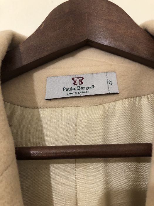 Casaco comprido senhora pura lã