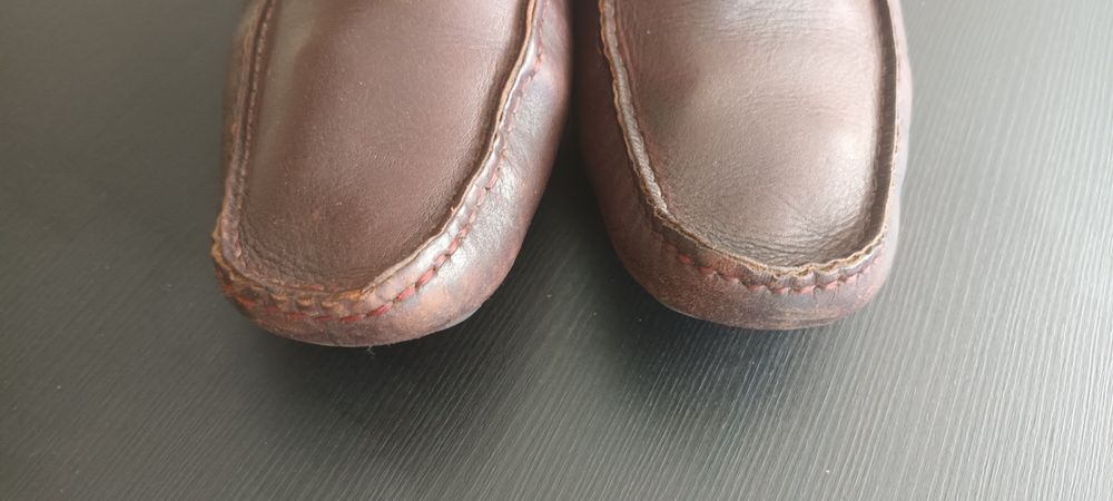 Prada mocassins pele para homem
