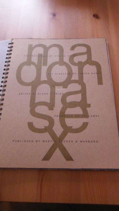 Livro da Madonna - SEX - 1992-Sem CD