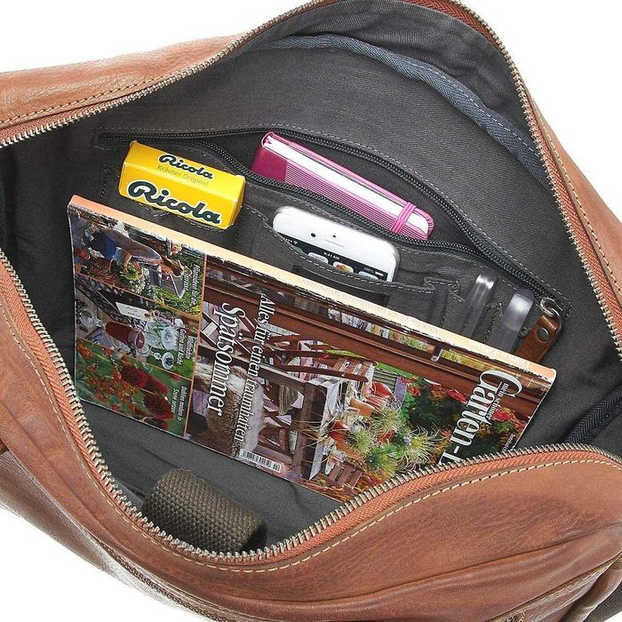 Skórzana aktówka torba na laptopa Strellson Upminster