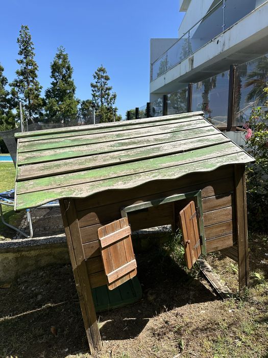 Casinha madeira jardim