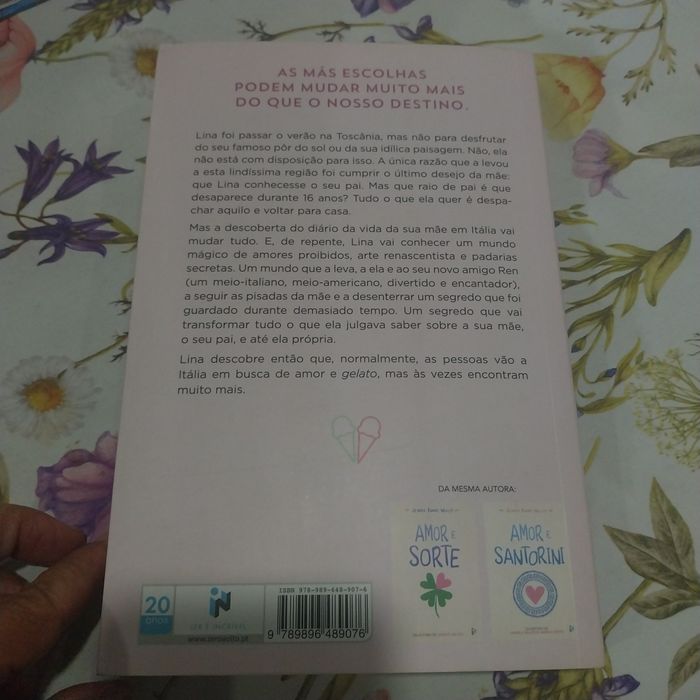 Amor e Gelato. Portes incluídos