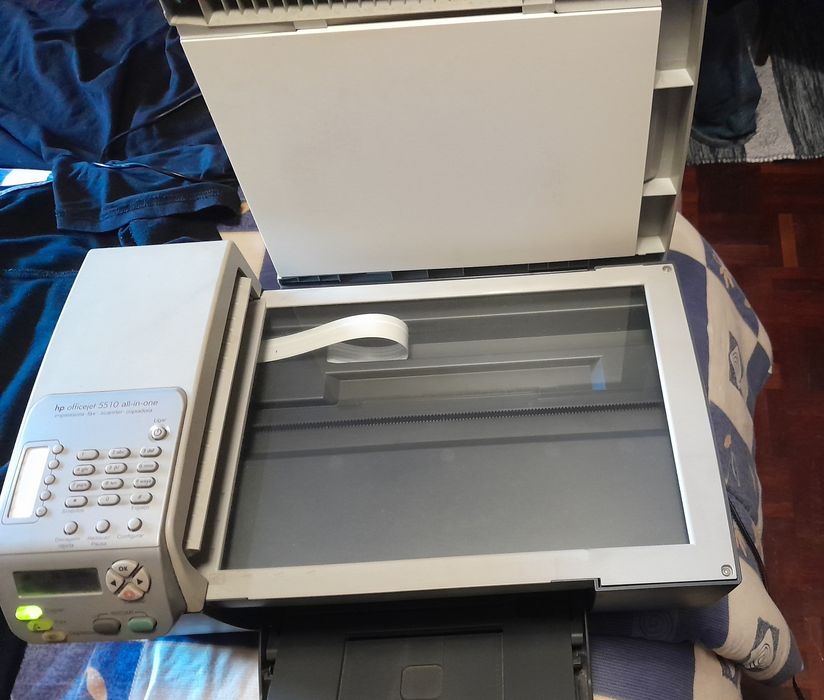 Impressora HP . Copia .  Scanner. Fax. Hp officejet .5510 . All-in-on