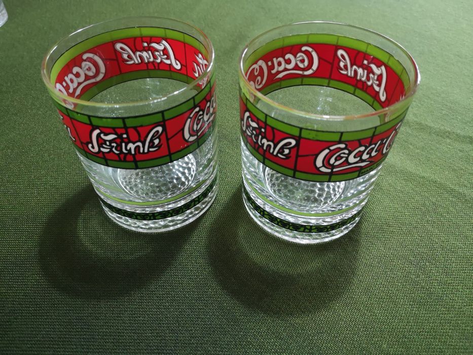 Copos Coca-Cola vintage