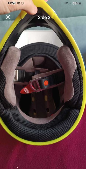 Capacete Bell como novo mx-9