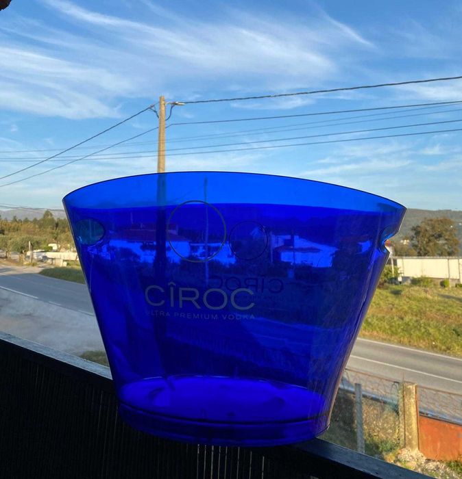Balde de Gelo Cîroc Azul – Ice Bucket / Decoração Bar