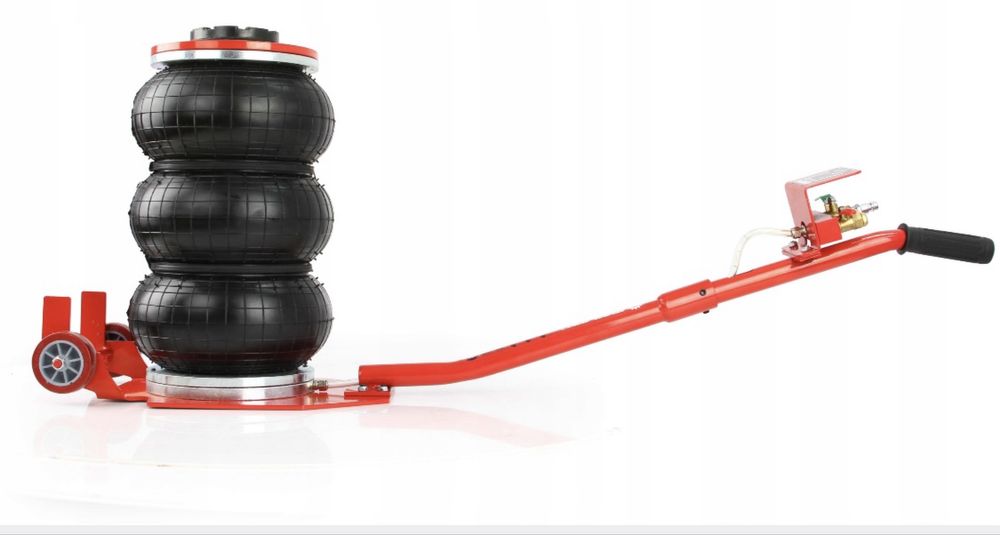 Пневматичний домкрат 3,5 тони • підйом до 41 см  • пневмодомкрат