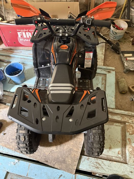 Дитячий електричний квадроцикл Asix E-M10/6 1000W-помаранчевий