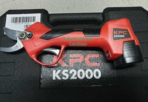 Tesoura Bateria KPC KS2500 C/3 Baterias