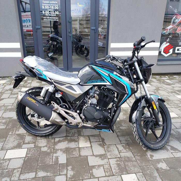 Мотоцикл Geon PANTERA 250, повітряно-масляне охол, доставка, гарантія