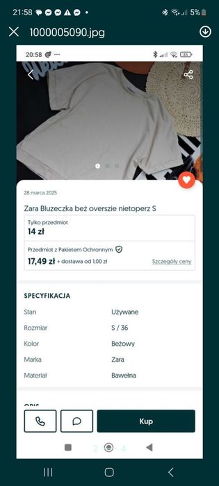 Orsay świetna szara marynarka j Nowa zestaw M