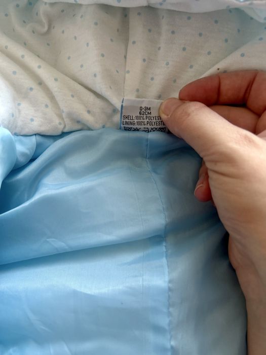 Дитячий комбінезон осінньо-весняний 0-3міс(62см)