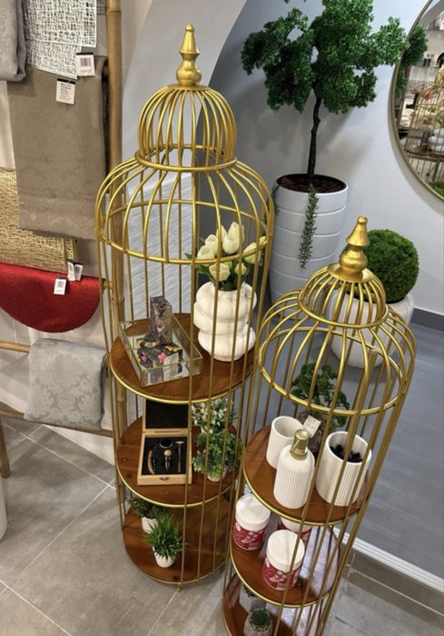 Conjunto peças decorativas dourado