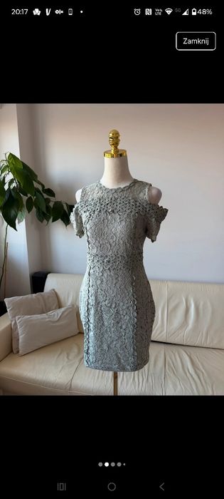 Wyjątkowa, elegancka, śliczna sukienka