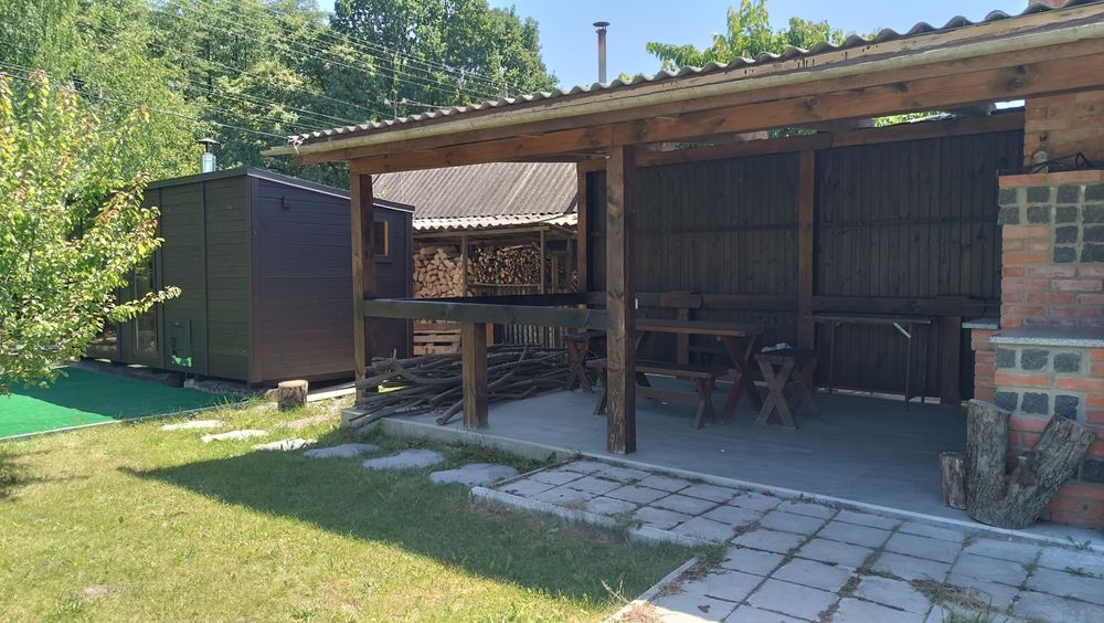 Дачний будинок для відпочинку подобово  (сауна)