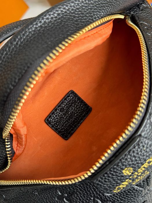 Бананка чорна чоловіча жіноча Louis Vuitton bumbag луи витон кожа