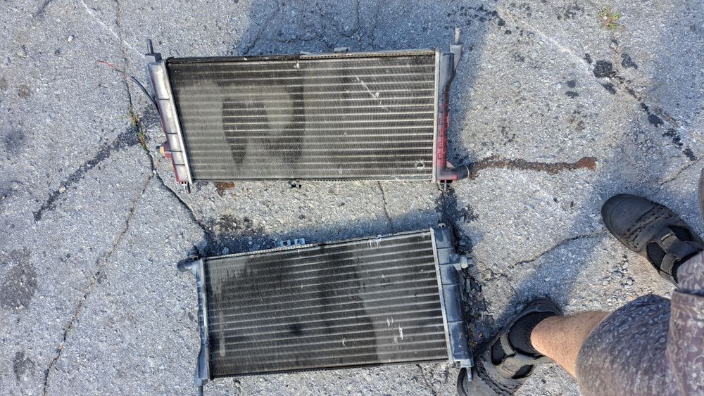 Радиатор вентилятор опель кадет вектра астра дизель 1.7 1.6 аскона