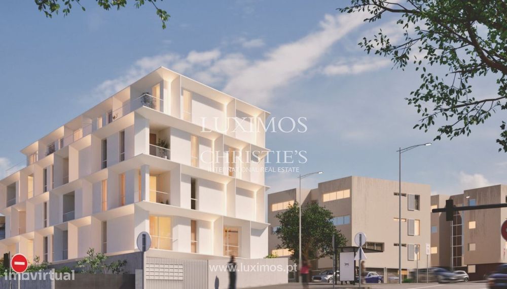 Apartamento T1 novo com varanda para venda no Matosinhos Sea Living