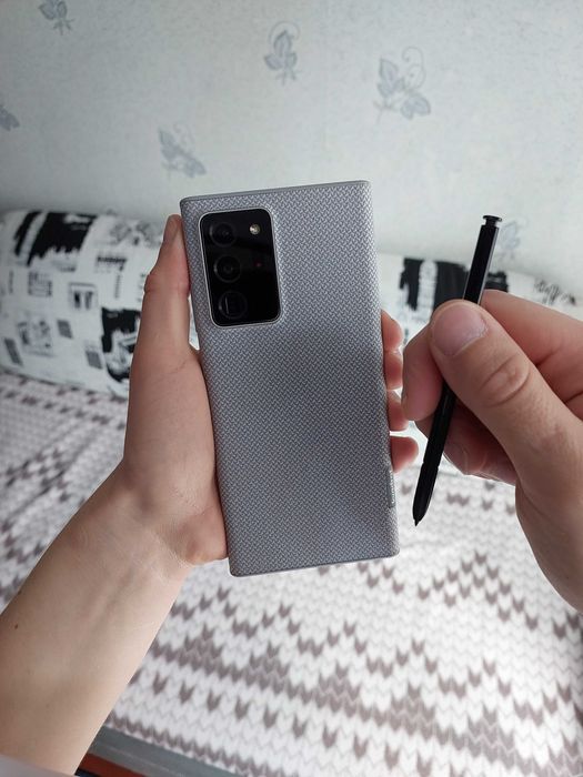 Відмінний стан! Унікальний Текстильний чохол Самсунг N20 Ультра