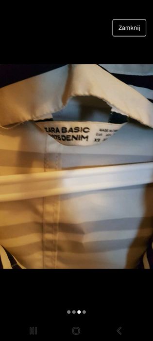 Kurtka przeciwdeszczowa zara xs