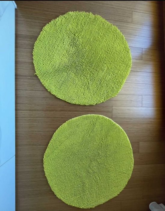 Green Toilet Mats