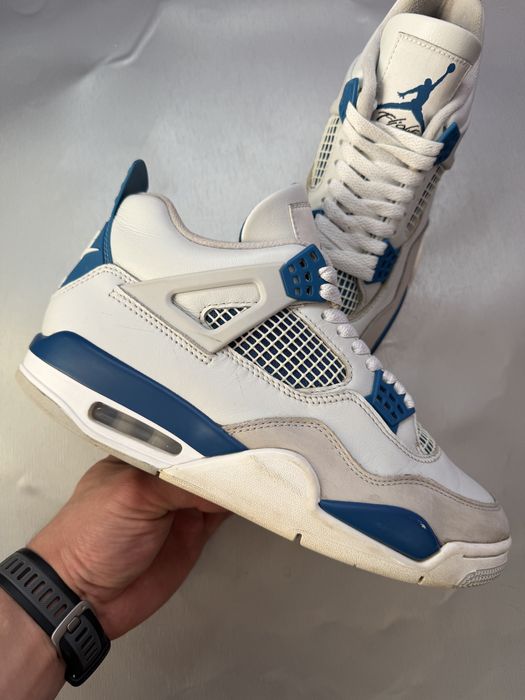 Кросівки Air Jordan 4 Retro Military Blue
