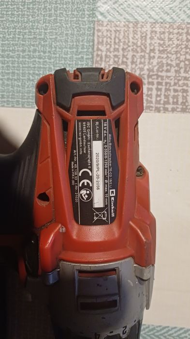 Wkrętarka einhell+ ładowarka+2x bateria