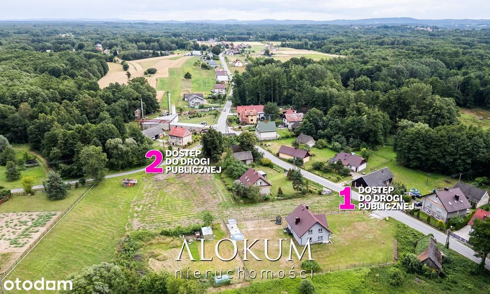 Atrakcyjna działka w spokojnej okolicy, Bucze gm. Brzesko. - Więcej