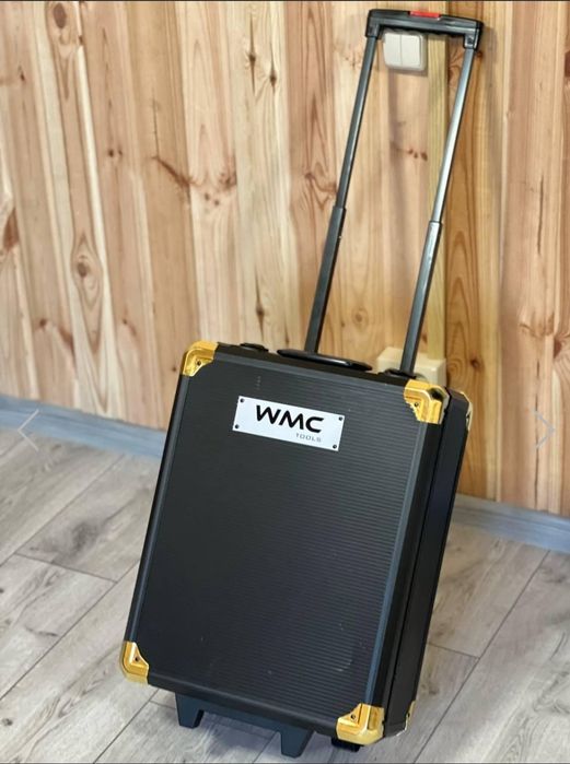 Набір інструменту WMC TOOLS 408 предметів з тріскачкою (у валізі)