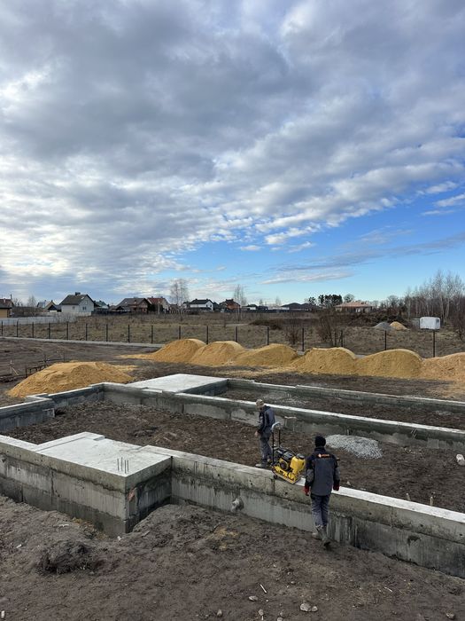 Виготовлення фундаментів з бетону. Житомир Житомирський район