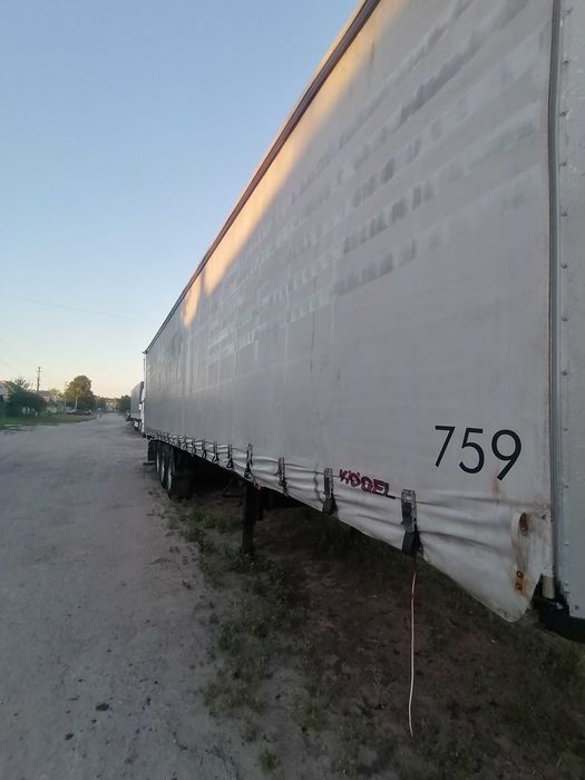 Продам полуприцеп борт штора кегель