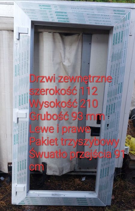 Okno Ciemny dąb 231x145