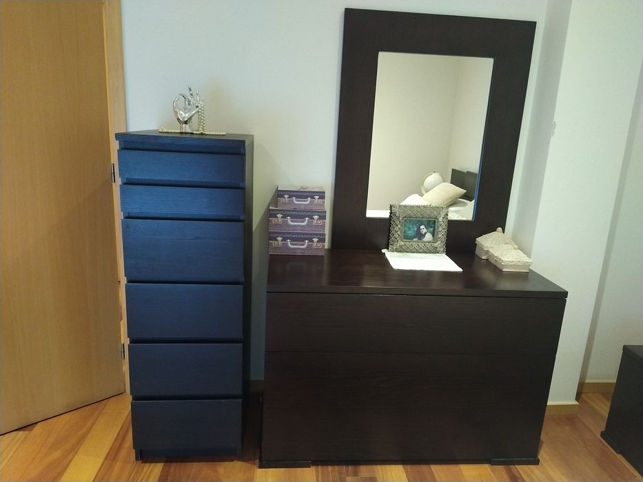 Quarto de casal madeira maciça