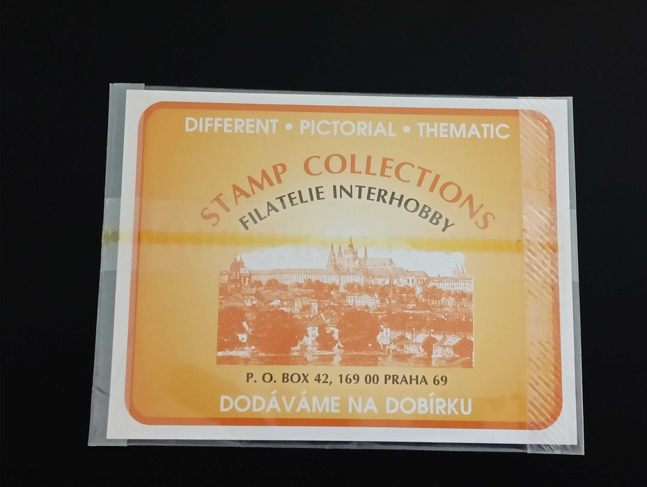 Zestaw czeskich znaczków pocztowych