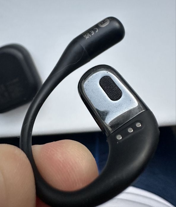 Słuchawki bezprzewodowe Shokz OpenFit czarne, open ear