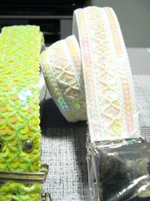 Ремінь жіночий вінтаж зі своєї колекції одним лотом