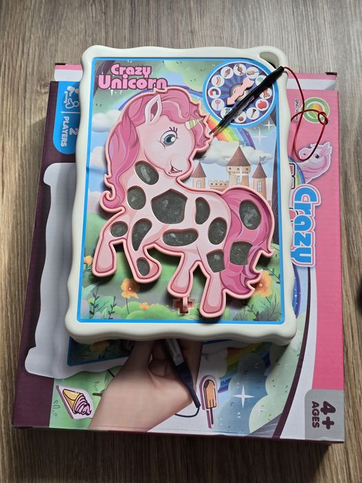Gra jednorozec i puzzle magnetyczne