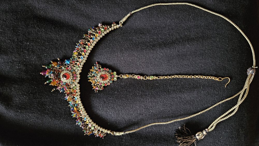 Colar colorido -Bijutaria