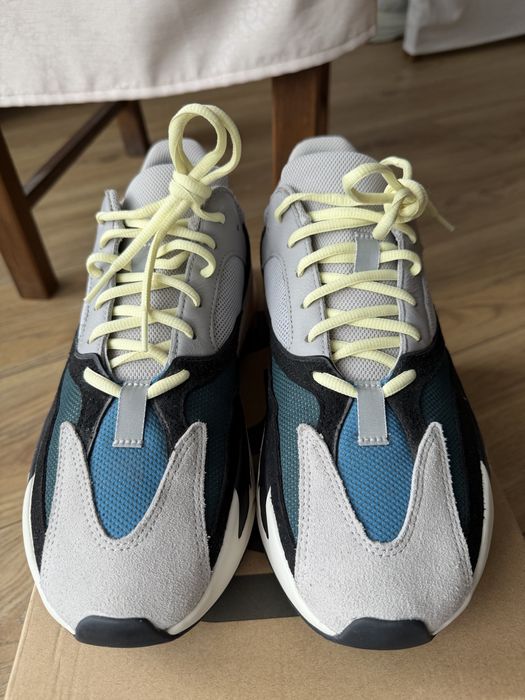 Adidas Yeezy Boost 700 V1 Wave Runner buty sneakersy daddy shoes szare 45 1/3